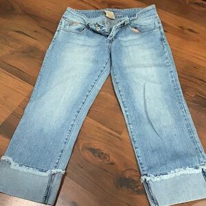 Y2K BUBBLEGUM SZ 9/10, BLUE JEANS. PREOWNED